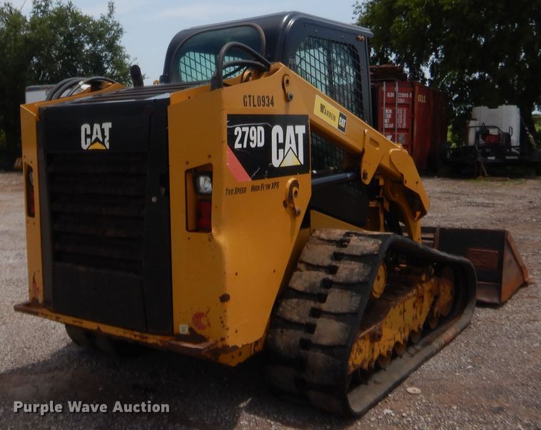 image for item IT9649 2014 Caterpillar 279D  tracked skid steer loader