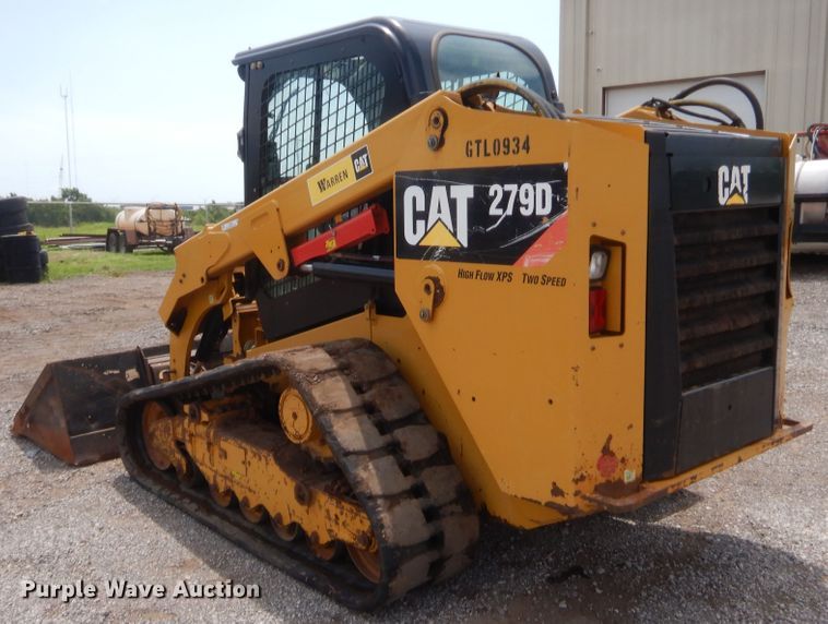 image for item IT9649 2014 Caterpillar 279D  tracked skid steer loader
