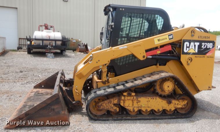image for item IT9649 2014 Caterpillar 279D  tracked skid steer loader