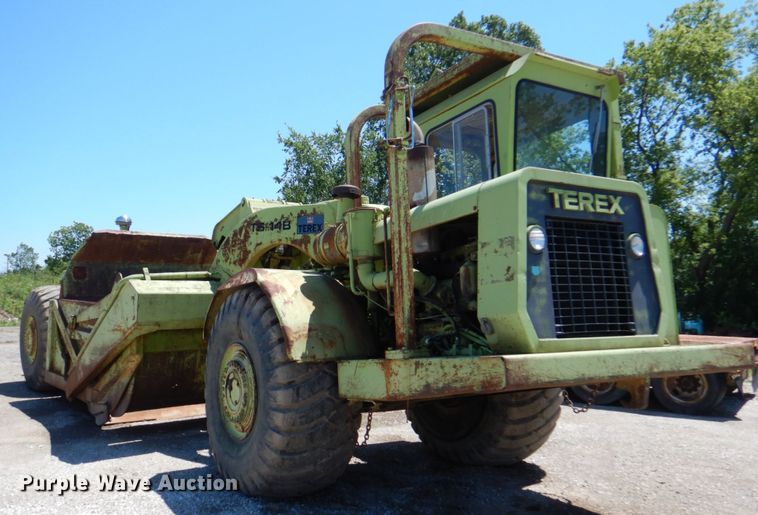 image for item JY9766 1983 Terex TS-14B  conventional scraper