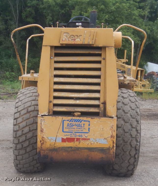 image for item JY9773 1979 Rexnord SP700  single drum vibratory roller