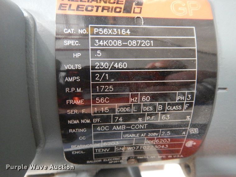 image for item KU9448 2008 Portec Flomaster  90 degree conveyor