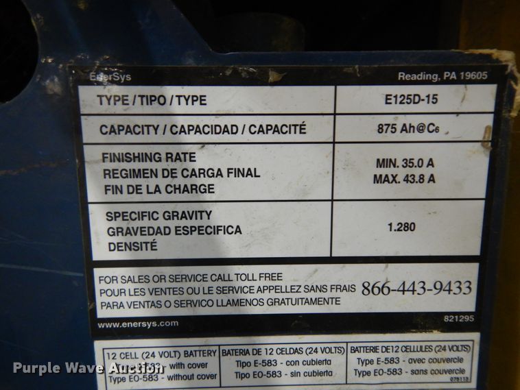 image for item KU9455 Yale NR040ADNS24TE091  forklift