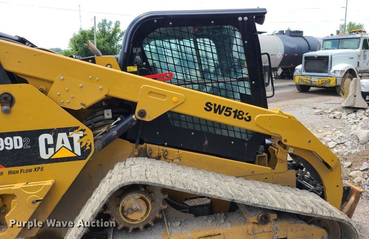 image for item L1311 2018 Caterpillar 299D2  tracked skid steer loader