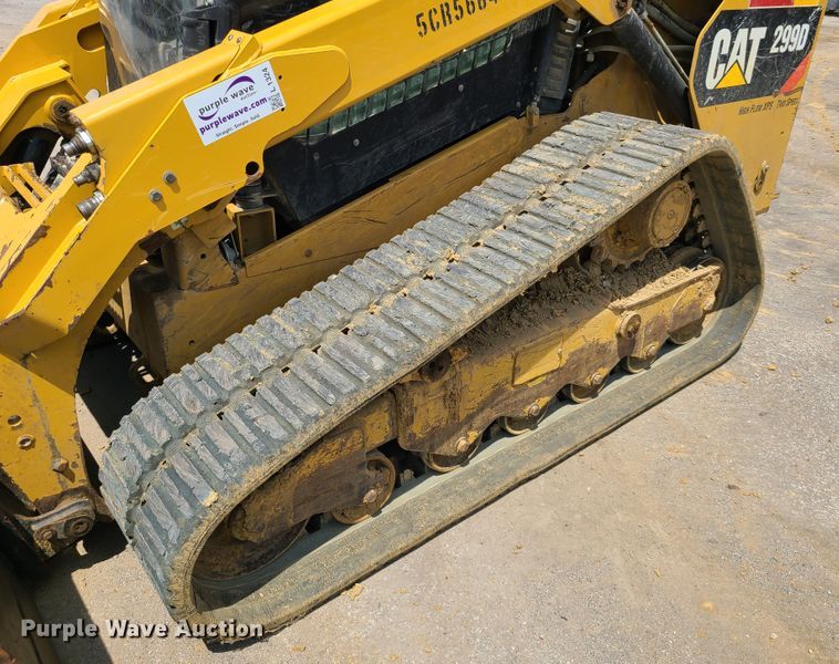 image for item L1324 2014 Caterpillar 299D  tracked skid steer loader