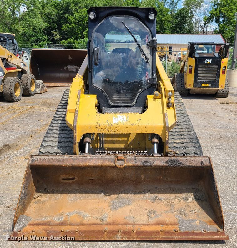 image for item L1327 2015 Caterpillar 299D  tracked skid steer loader