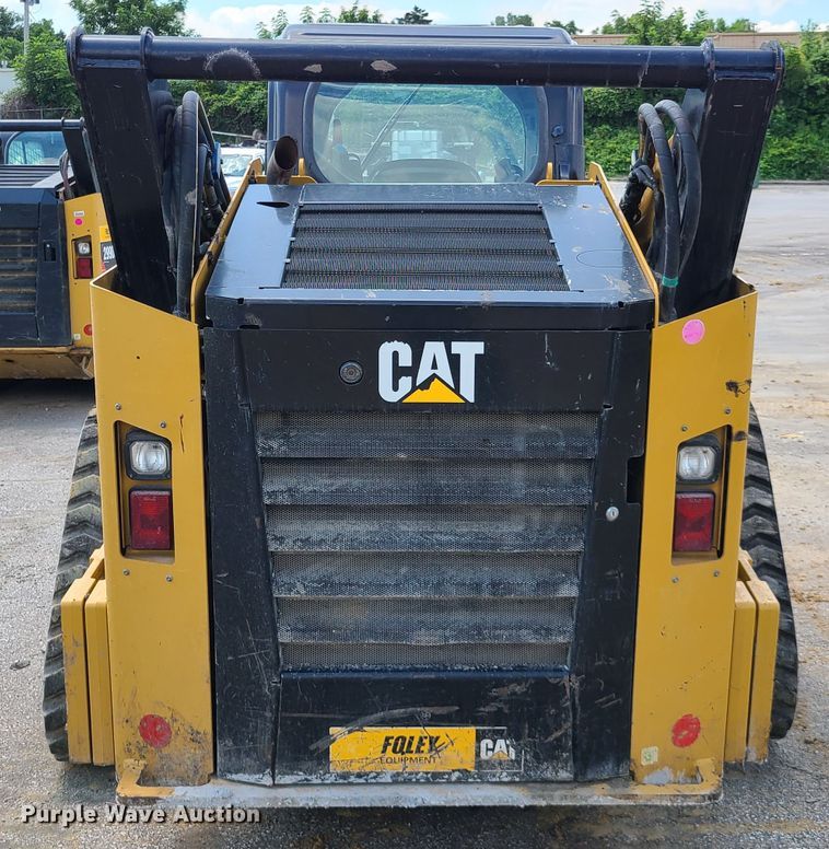 image for item L1327 2015 Caterpillar 299D  tracked skid steer loader