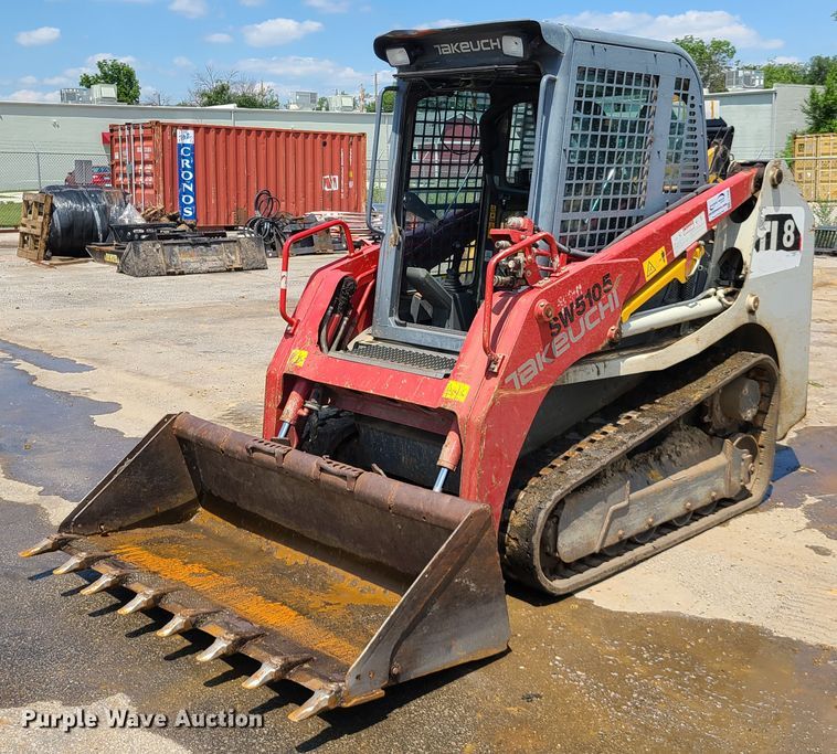 image for item L1328 2016 Takeuchi TL8  tracked skid steer loader