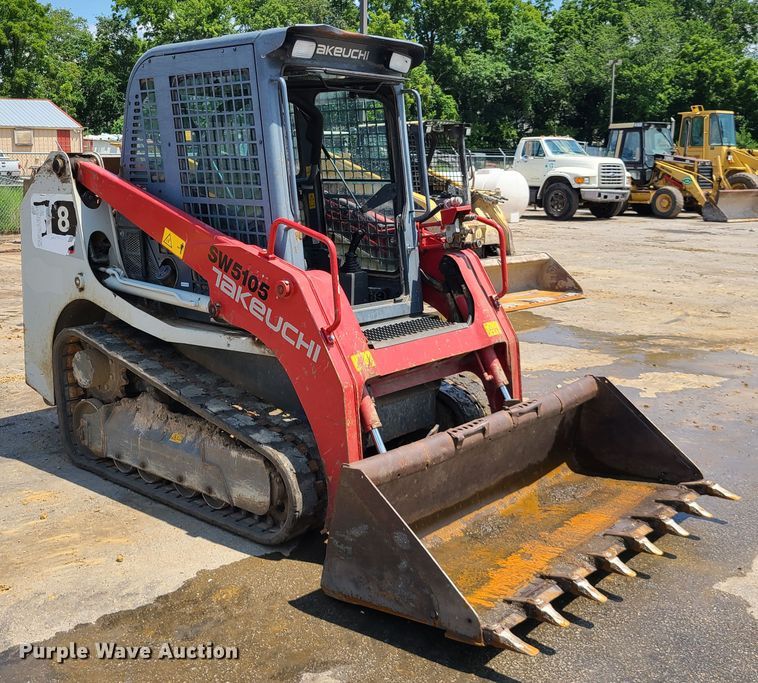 image for item L1328 2016 Takeuchi TL8  tracked skid steer loader