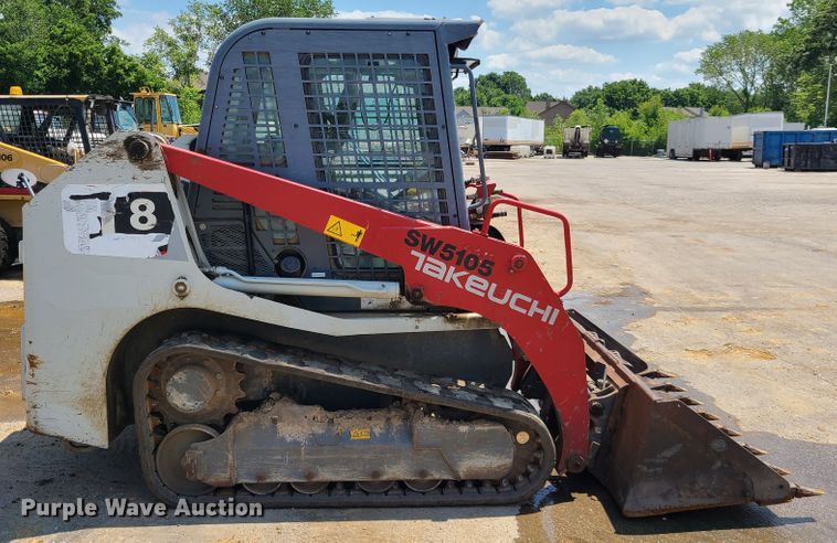 image for item L1328 2016 Takeuchi TL8  tracked skid steer loader
