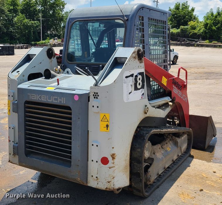 image for item L1328 2016 Takeuchi TL8  tracked skid steer loader