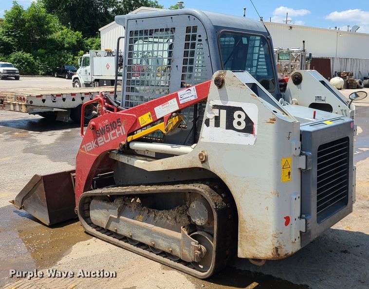 image for item L1328 2016 Takeuchi TL8  tracked skid steer loader