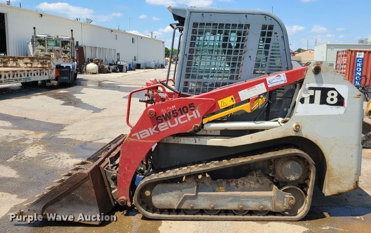 image for item L1328 2016 Takeuchi TL8  tracked skid steer loader