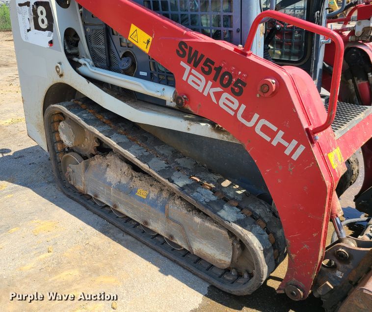 image for item L1328 2016 Takeuchi TL8  tracked skid steer loader