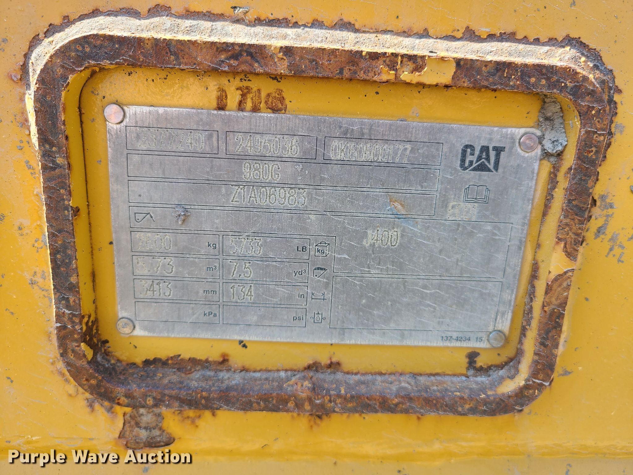 Caterpillar 134