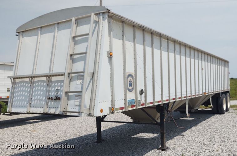 image for item BY9369 2002 Merritt  grain trailer