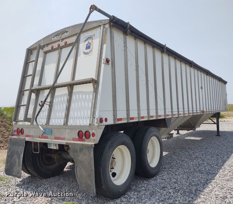 image for item BY9369 2002 Merritt  grain trailer