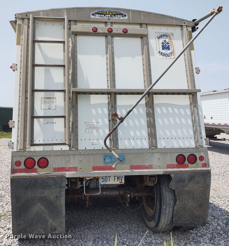 image for item BY9369 2002 Merritt  grain trailer