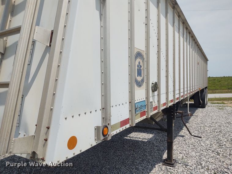 image for item BY9369 2002 Merritt  grain trailer