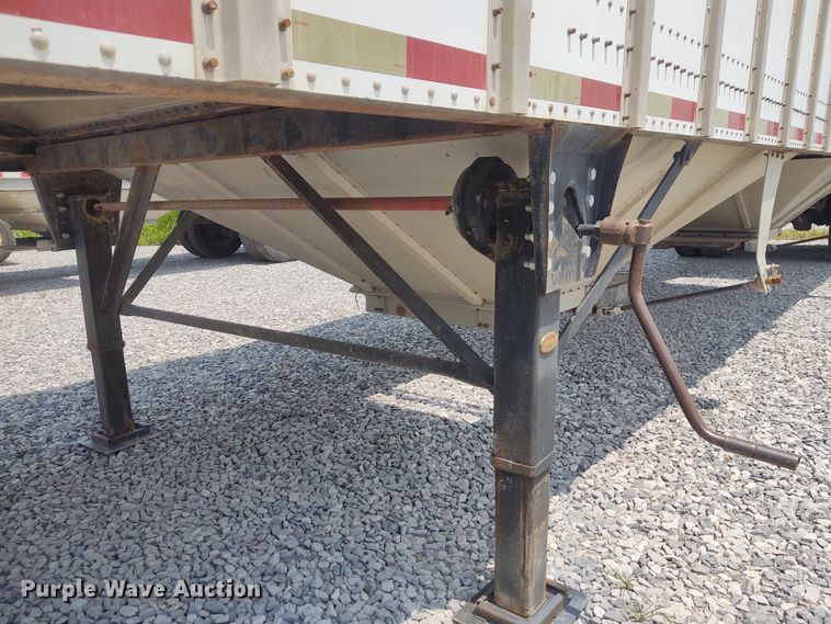 image for item BY9369 2002 Merritt  grain trailer