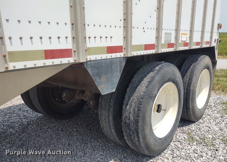 image for item BY9369 2002 Merritt  grain trailer