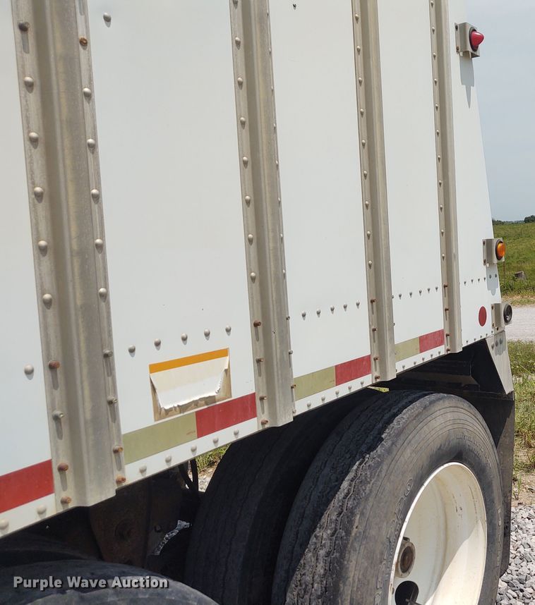 image for item BY9369 2002 Merritt  grain trailer