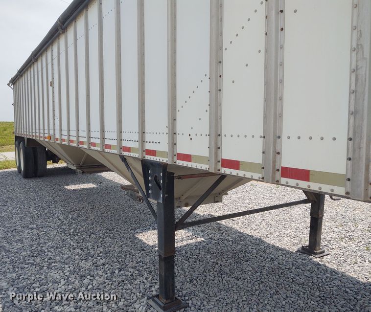 image for item BY9369 2002 Merritt  grain trailer