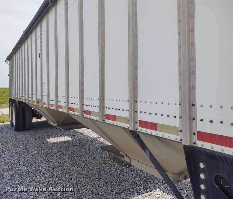 image for item BY9369 2002 Merritt  grain trailer