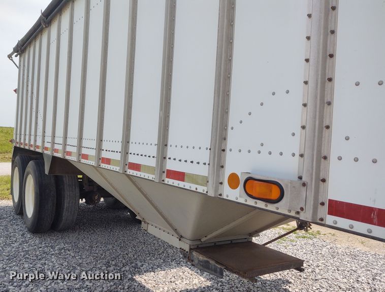 image for item BY9369 2002 Merritt  grain trailer