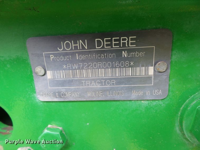 image for item DA7149 2004 John Deere 7220  MFWD tractor