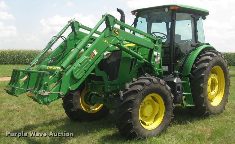 image for item DG5280 2017 John Deere 6120E  MFWD tractor