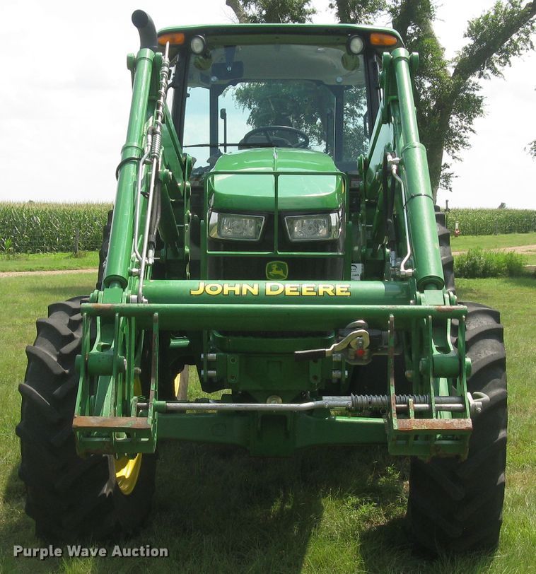 image for item DG5280 2017 John Deere 6120E  MFWD tractor