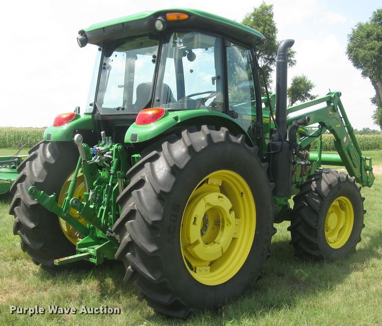 image for item DG5280 2017 John Deere 6120E  MFWD tractor