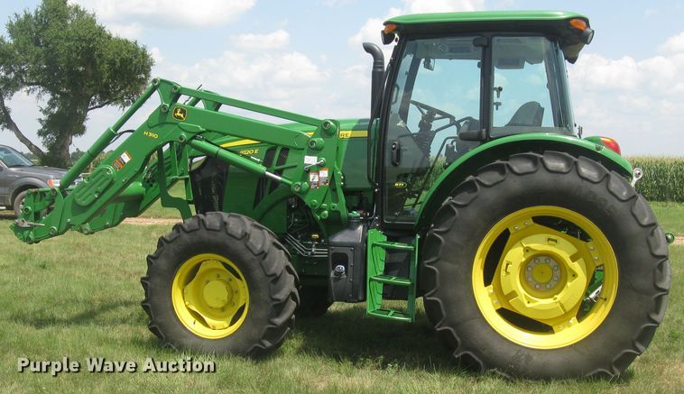 image for item DG5280 2017 John Deere 6120E  MFWD tractor