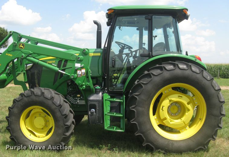 image for item DG5280 2017 John Deere 6120E  MFWD tractor