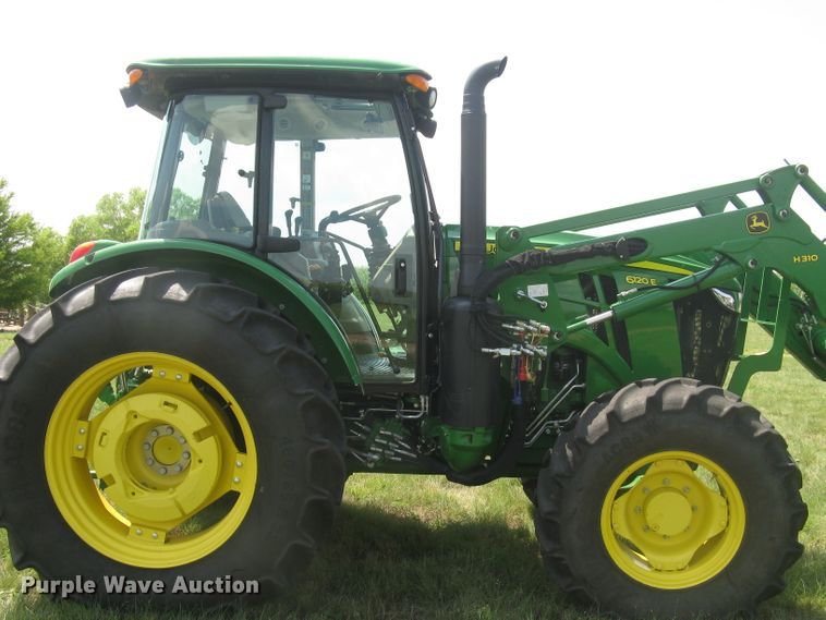 image for item DG5280 2017 John Deere 6120E  MFWD tractor