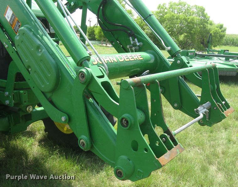 image for item DG5280 2017 John Deere 6120E  MFWD tractor