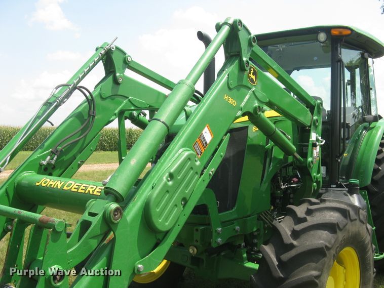 image for item DG5280 2017 John Deere 6120E  MFWD tractor