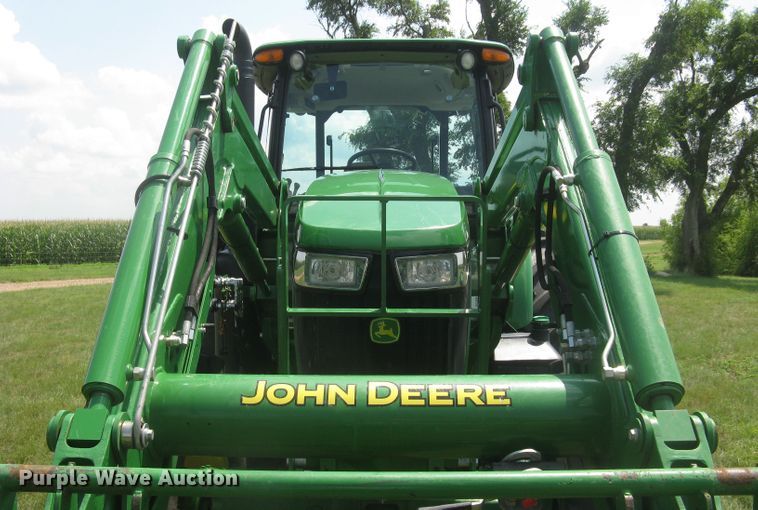 image for item DG5280 2017 John Deere 6120E  MFWD tractor