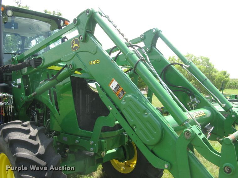image for item DG5280 2017 John Deere 6120E  MFWD tractor
