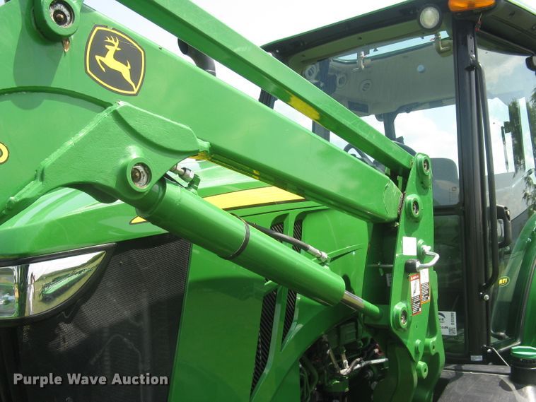 image for item DG5280 2017 John Deere 6120E  MFWD tractor