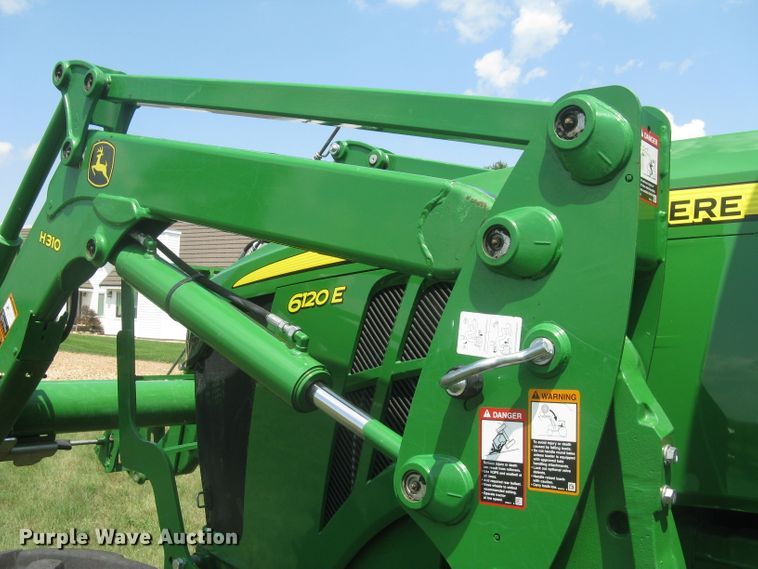 image for item DG5280 2017 John Deere 6120E  MFWD tractor