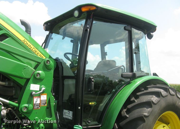 image for item DG5280 2017 John Deere 6120E  MFWD tractor