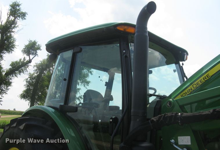 image for item DG5280 2017 John Deere 6120E  MFWD tractor