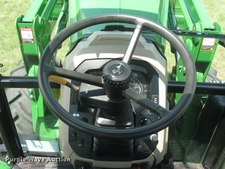 image for item DG5280 2017 John Deere 6120E  MFWD tractor