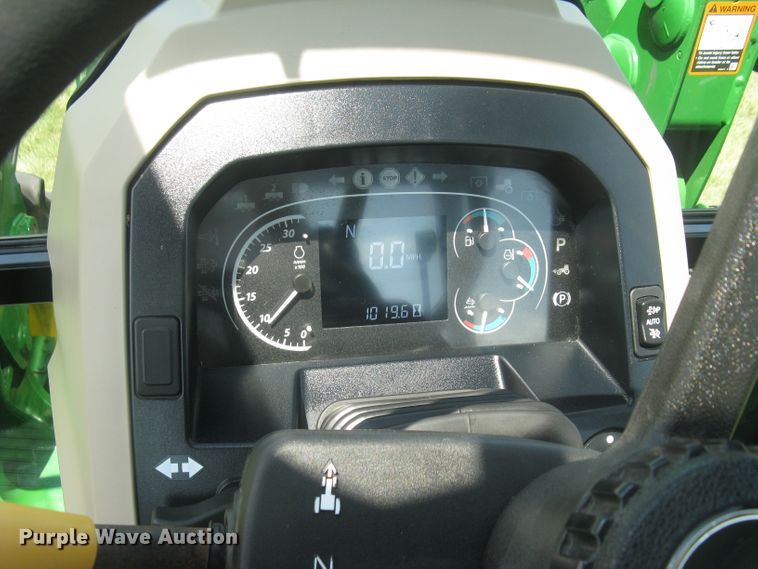 image for item DG5280 2017 John Deere 6120E  MFWD tractor