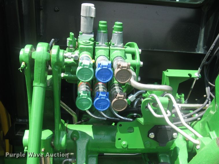 image for item DG5280 2017 John Deere 6120E  MFWD tractor