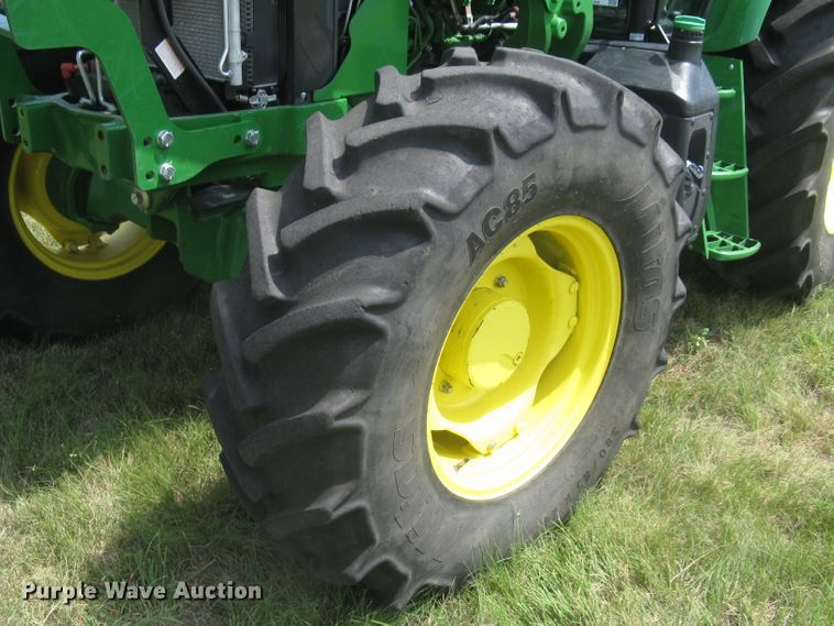 image for item DG5280 2017 John Deere 6120E  MFWD tractor