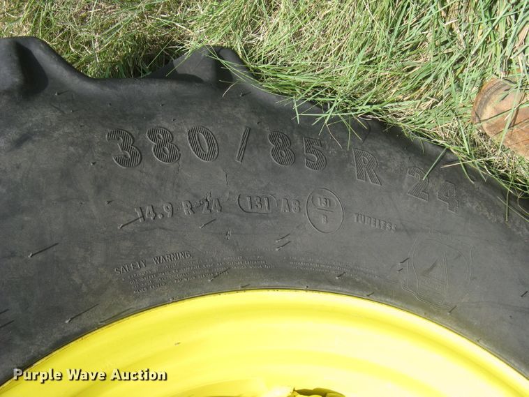 image for item DG5280 2017 John Deere 6120E  MFWD tractor