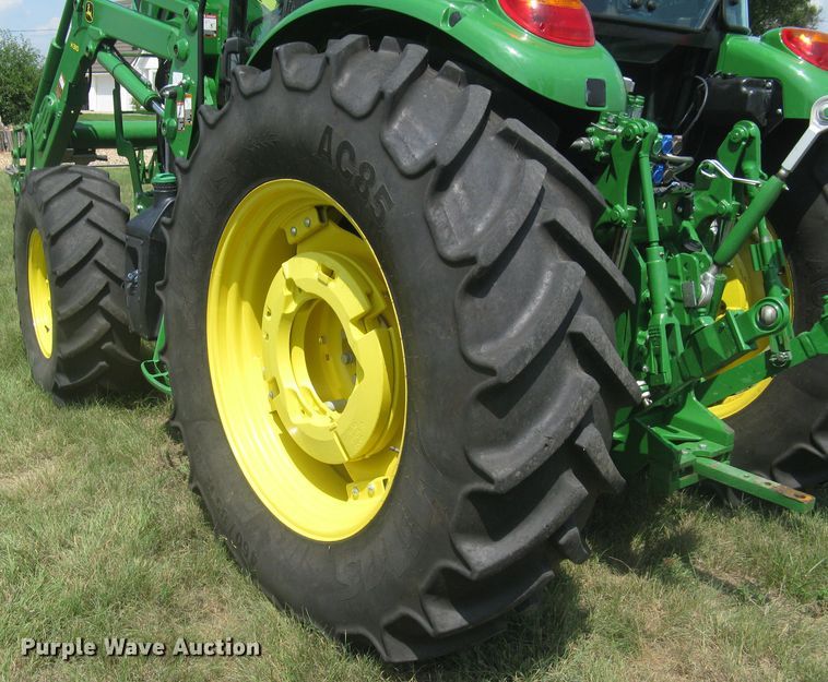 image for item DG5280 2017 John Deere 6120E  MFWD tractor